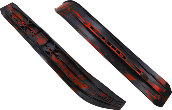  SLYDOG SKIS Command Ski - 6" - Black/Indy Red CMDSWRBLKIND 