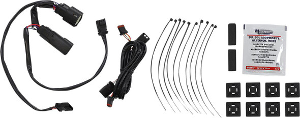  CUSTOM DYNAMICS Latch Light - Saddlebag - Dual Color - Smoke - Chrome CD-SBL-DC4-SC 