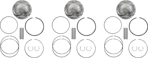 WOSSNER Wossner Piston Kit 73.94 mm Ski-Doo 900 ACE 2017-2025 K7509DA-3 