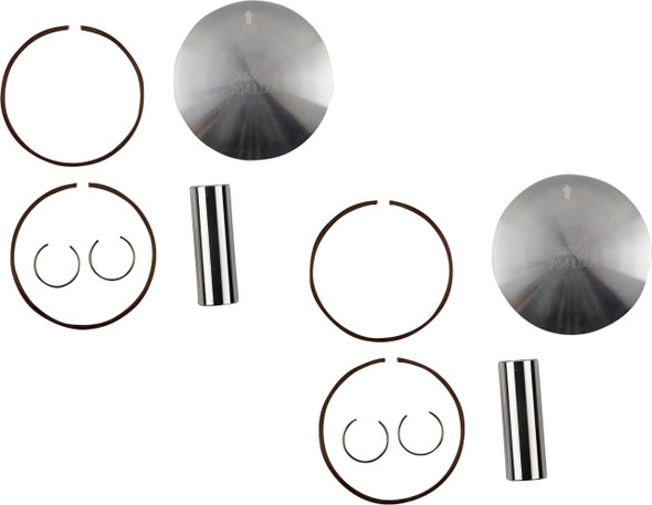 WOSSNER Wossner Piston Kit 77.37mm 2006 Polaris 700 Classic K7041DA-2 