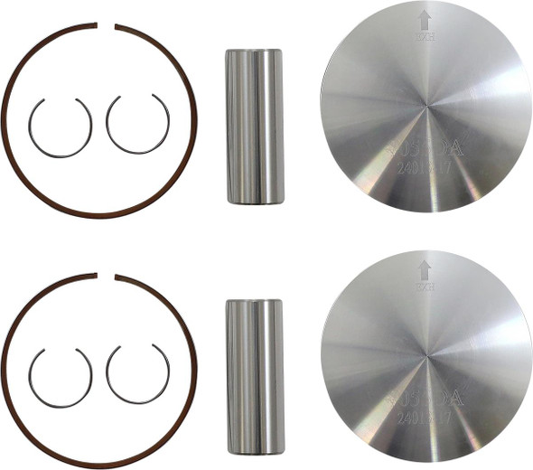 WOSSNER Wossner Piston Kit 73.68mm for Polaris 600 IQ Racer 2008-2025 K7055DA-2 