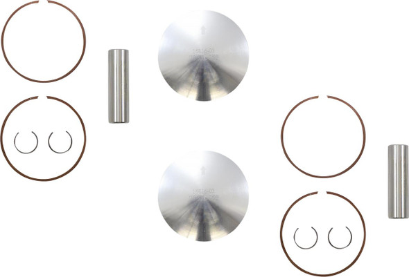 WOSSNER Wossner Piston Kit 72.38 mm 1993-1997 Polaris 500 EFI K7063D050-2 