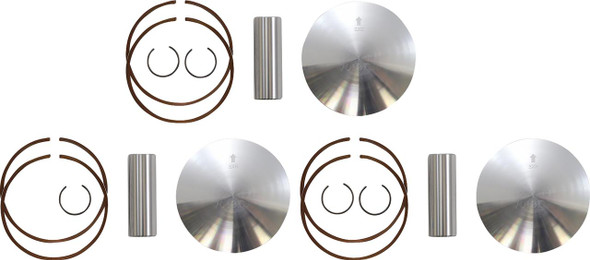 WOSSNER Wossner Piston Kit 80.86 mm for 2000-2001 Arctic Cat Pantera 1000 K7013DA-3 