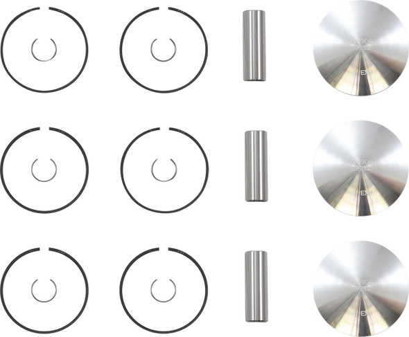 WOSSNER Wossner Piston Kit 76.37 mm Arctic Cat Thundercat 900 1993-1997 K7039DA-3 