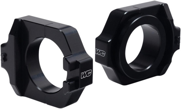  WORKS CONNECTION Elite Axle Block - Black - Honda 17-230 