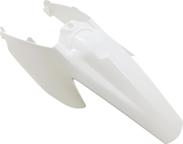  UFO Rear Fender - With Side Panels - KTM White '98-'19 KT03080-047 