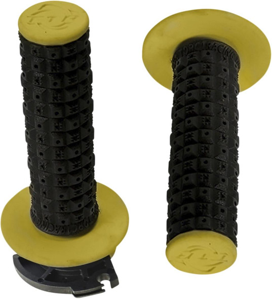  TORC1 Grips - Defy - Lock-On - Black/Yellow 2650-0206 