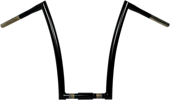  TODD'S CYCLE Handlebar - Strip - Springer - 1-1/4" - 17" Rise - Black 0601-2804 