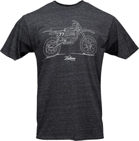 THOR Hallman HL500 T-Shirt - Black Onyx - 2XL 3030-19590