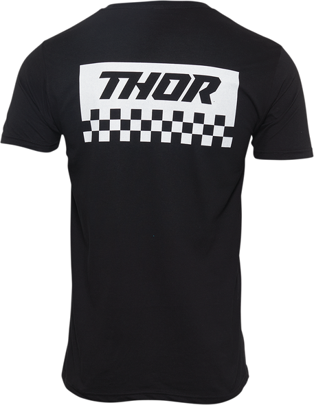 THOR Checkers T-Shirt - Black - XL 3030-21113