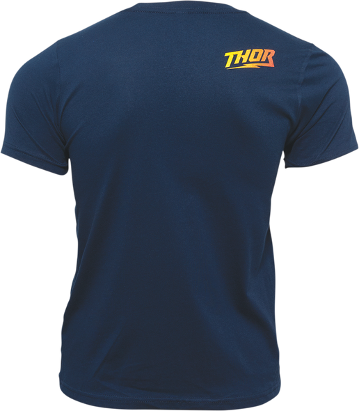 THOR Youth Bolt T-Shirt - Navy - Medium 3032-3443