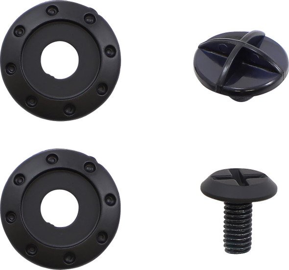  Z1R Rise Visor Kit - Flame - Black 0132-1473 