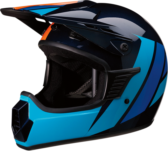 Z1R Child Rise Helmet - Evac - Gloss Navy/Blue/Orange - L/XL 0111-1340
