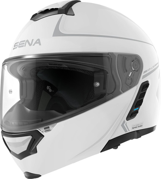  SENA Impulse Helmet - Gloss White - Medium IMPULSE-GW00M1 