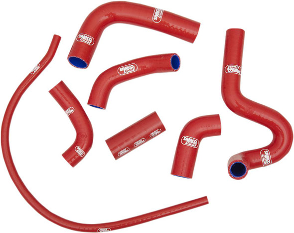 SAMCO SPORT Samco Sport Radiator Hose Kit Red Ducati 749R 999R 999S 2004-2006 DUC8-RD 