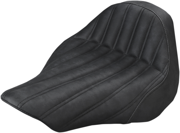 SADDLEMEN Knuckle Renegade Solo Seat - Black - FXSB '13-'17 813-27-0023