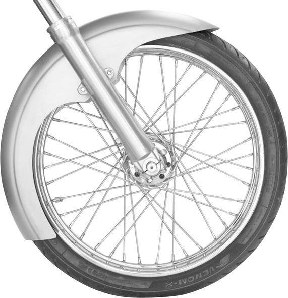 RUSS WERNIMONT DESIGNS Custom Front Fender - For 21" Wheel - Duster Style - 4.5" W x 40" L 380278