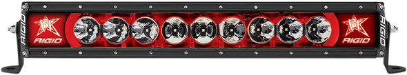 RIGID INDUSTRIES Radiance Plus Light Bar - 20" - Red 220023