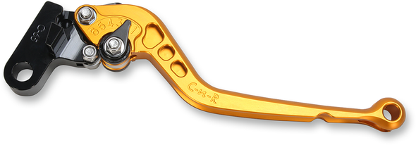 POWERSTANDS RACING Clutch Lever - Long - Gold 00-05001-23