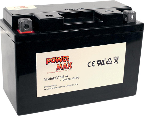  POWER MAX Battery - YT9B-4 GT9B-4 