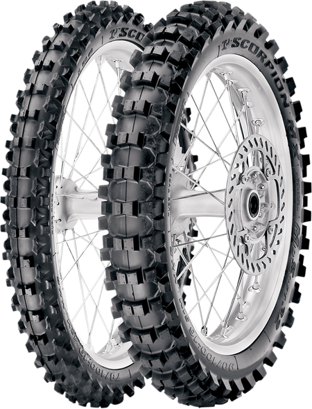 PIRELLI Tire - Scorpion* MX32 Mid Soft - Front - 70/100-17 - 40M 1664200