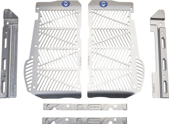  MOOSE OFFROAD Billet Radiator Guards - Silver - Beta 12-4020 