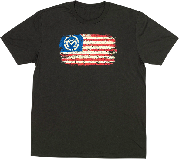 MOOSE RACING Veneration T-Shirt - Black - 3XL 3030-19817