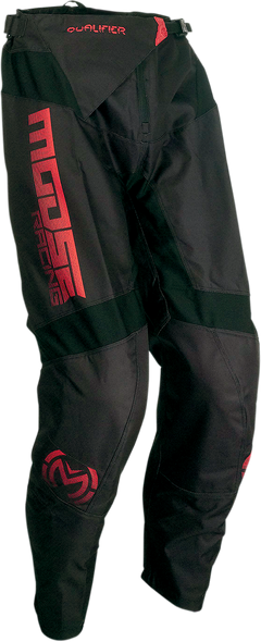 MOOSE RACING Qualifier Pants - Red/Black - 32 2901-9611