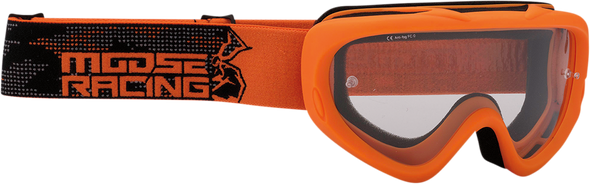 MOOSE RACING Youth Qualifier Goggles - Agroid - Orange 2601-2665