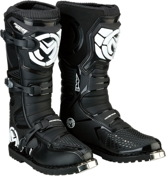 MOOSE RACING M1.3 ATV Boots - Black/White - Size 13 3410-2003