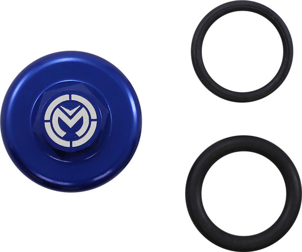  MOOSE OFFROAD Oil Cap - Blue - Yamaha T14-6302L 
