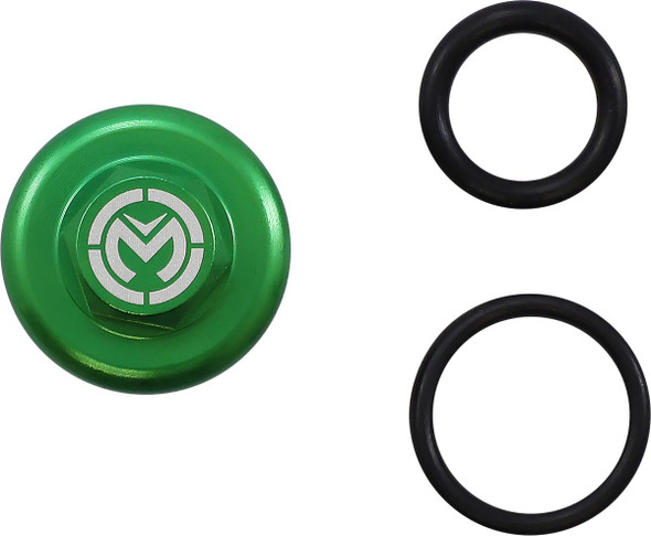  MOOSE OFFROAD Oil Cap - Green - Kawasaki T14-6303GN 