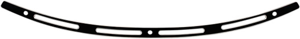  MEMPHIS SHADES Windshield Trim - Black - Slots - '96-'13 FLH MEB0945 