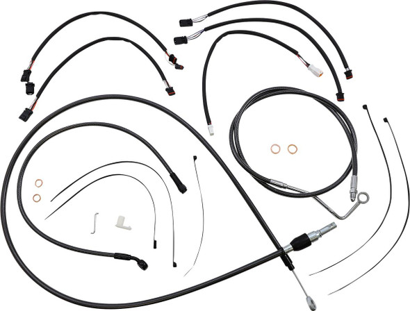  MAGNUM SHIELDING Black Pearl* Designer Handlebar Installation Kit 4871131 