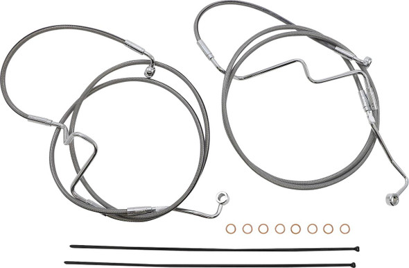  MAGNUM SHIELDING XR Handlebar Installation Kit - Stainless Steel/Chrome 5891011 