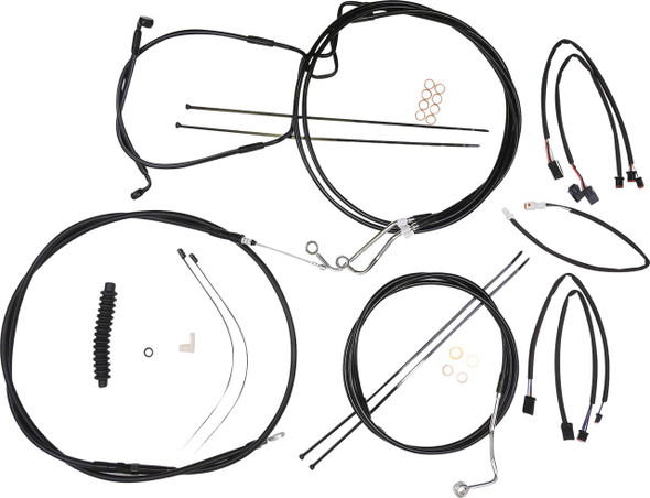  MAGNUM SHIELDING XR Handlebar Installation Kit - Black 4861011 