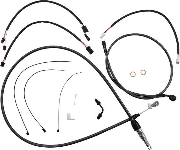  MAGNUM SHIELDING Black Pearl* Designer Handlebar Installation Kit 4871162 