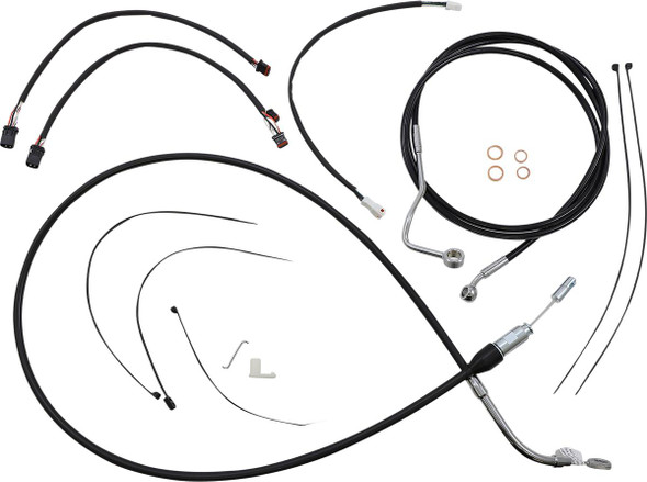  MAGNUM SHIELDING XR Handlebar Installation Kit - Black/Chrome 4891171 