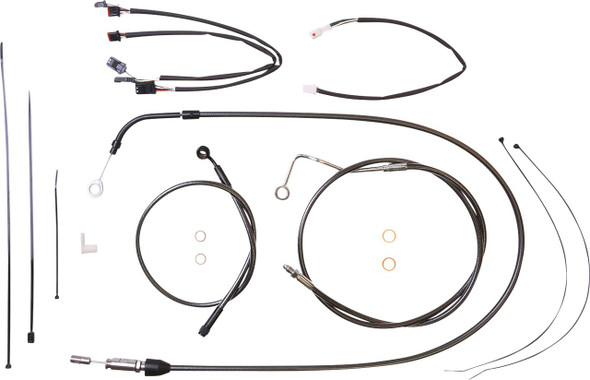  MAGNUM SHIELDING Black Pearl* Designer Handlebar Installation Kit 4871171 