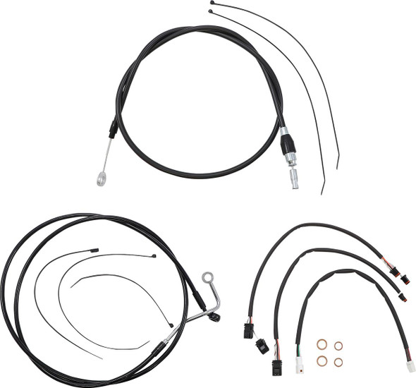  MAGNUM SHIELDING XR Handlebar Installation Kit - Black 4861142 