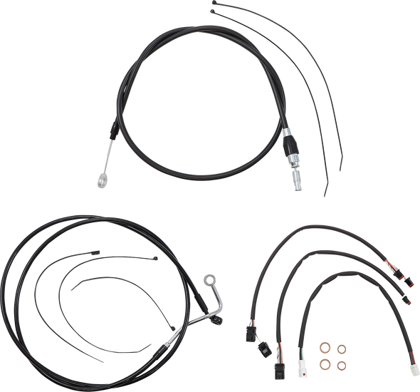 MAGNUM SHIELDING XR Handlebar Installation Kit - Black 4861141