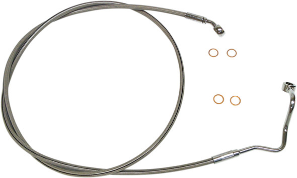 MAGNUM Brake Line - Upper - ABS - Stainless Steel SSC1414-69