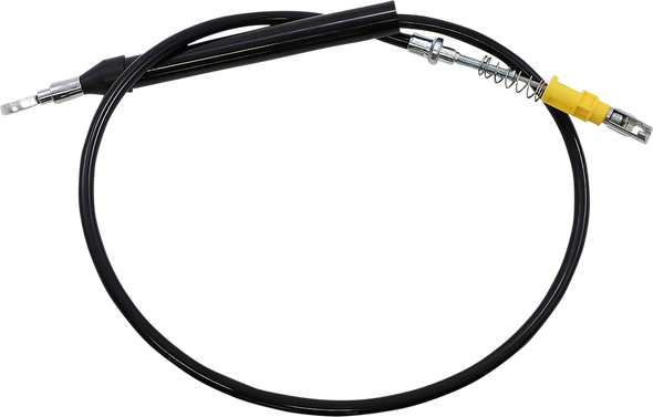 LA CHOPPERS Clutch Cable - Quick Connect - 12" - 14" Ape Hanger Handlebars - Black Vinyl LA-8155C13B