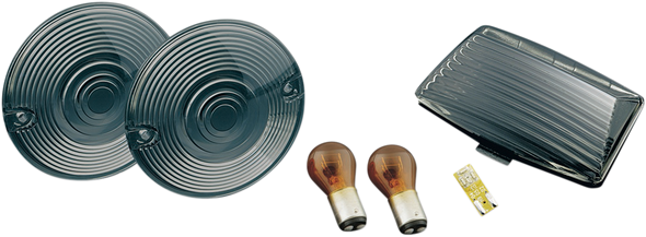 KURYAKYN Front Lens Kit - Smoke Lens/Amber Light KUR4994