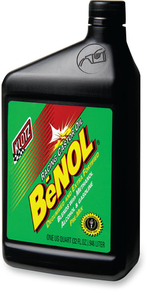  KLOTZ OIL BeNOL Racing 2-Stroke Pre-Mix Castor Oil - 1 U.S. quart BC-172 