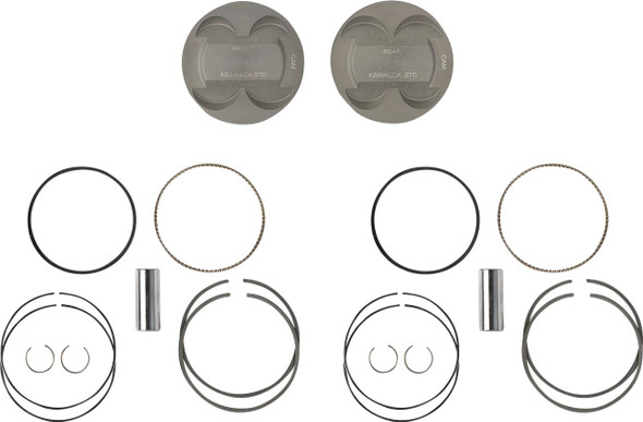  KB PERFORMANCE Piston Kit - Standard - M8 KB596LCA.STD 