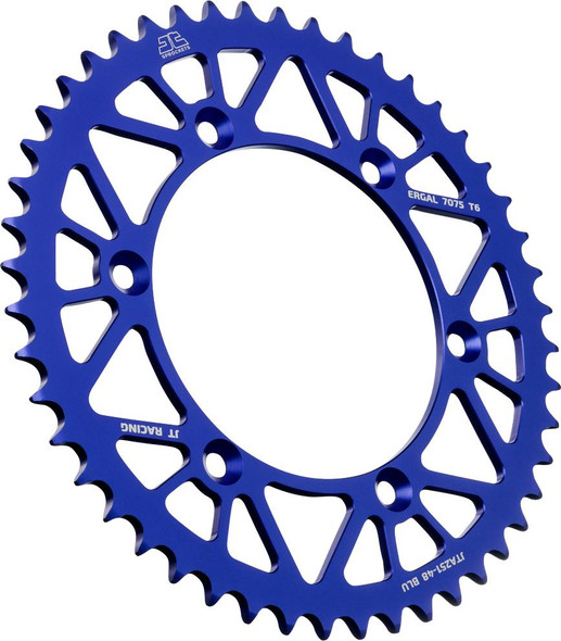  JT SPROCKETS Rear Sprocket - Blue - 48 Tooth - Yamaha JTA251.48BLU 