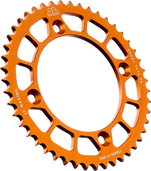  JT SPROCKETS Rear Sprocket - Orange - 47 Tooth - KTM JTA895.47ORG 