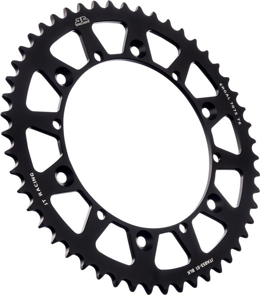  JT SPROCKETS Rear Sprocket - Black - 51 Tooth - Yamaha JTA853.51BLK 