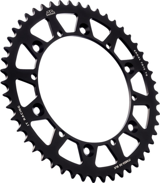  JT SPROCKETS Rear Sprocket - Black - 50 Tooth - Yamaha JTA853.50BLK 